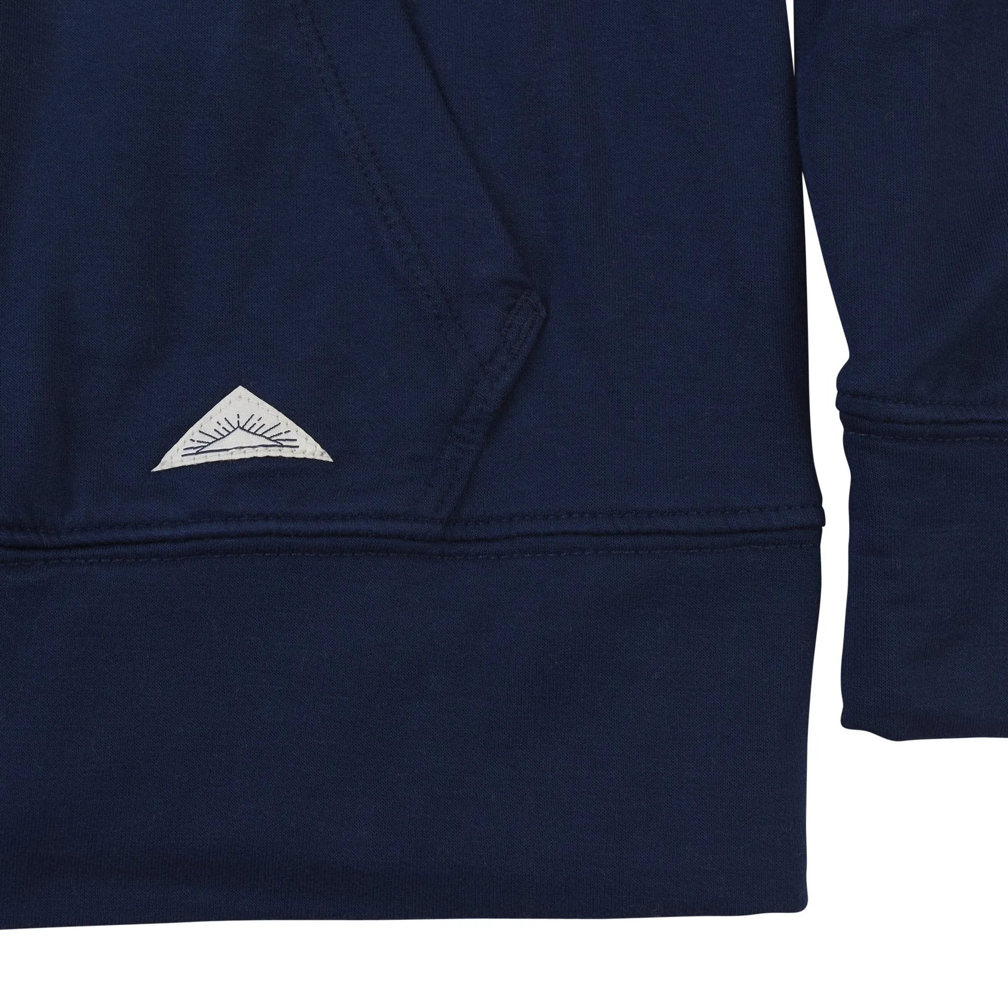 Women's Wagyu Fleece Cowl Neck - Wagyu Farallon Navy