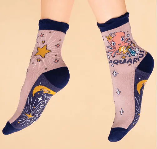 Zodiac Ankle Socks
