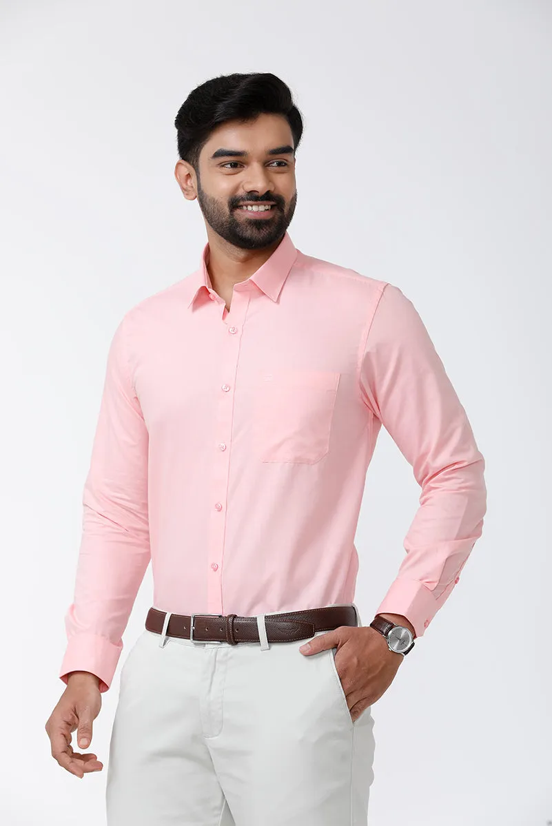 Zurich - Pink Formal Shirts for Men | Ariser